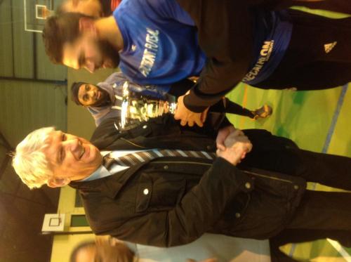 Remise trophée vainqueur