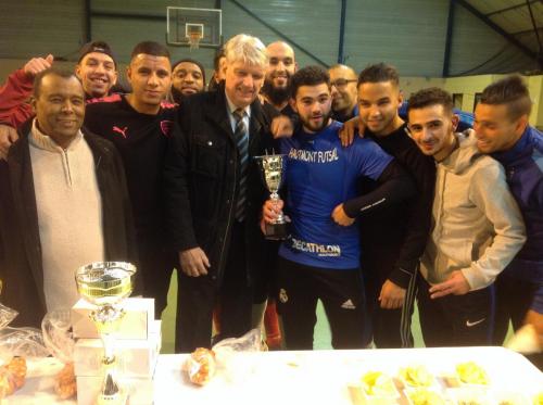 Remise trophée vainqueur